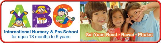 International pre school and nursery ages 18 months to 6 years, rawai, Phuket